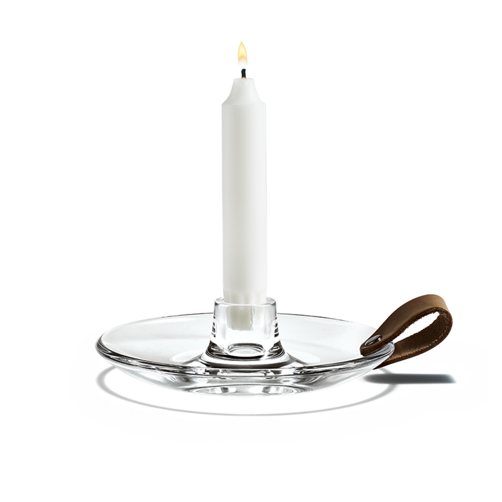 DWL Chamber Candle Holder Clear 016cm - Czech