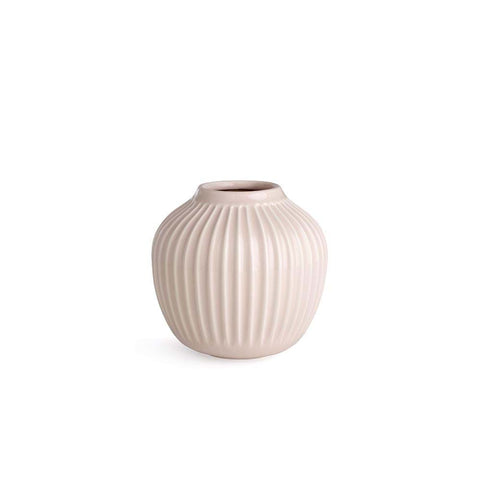 Curve Vase H12 white porcelain