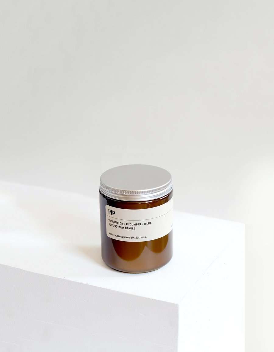 Amber Jar Soy Candle PIP