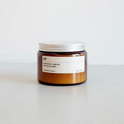 Amber Jar Soy Candle KIT