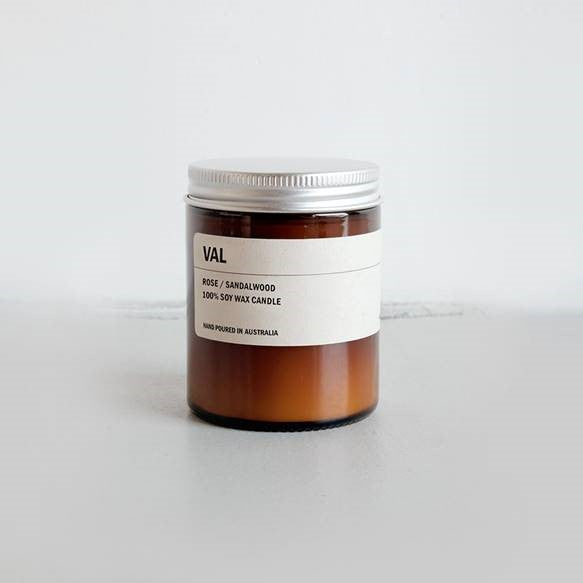 Amber Jar Soy Candle VAL