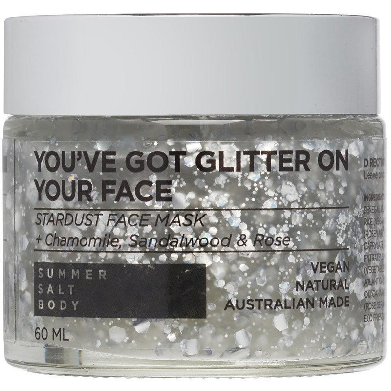 You've Got Glitter On Your Face - Stardust Face Mask 50ml (Comes with Mini Application Brush)